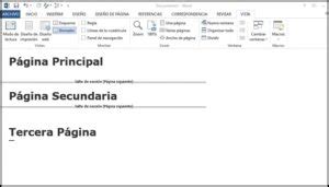 Para Qué Sirven Las Secciones en Microsoft Word