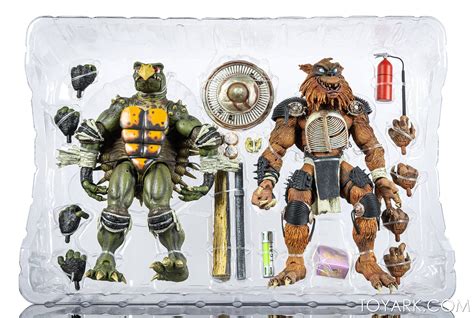 TMNT II The Secret Of The Ooze Tokka And Rahzar 2 Pack By NECA