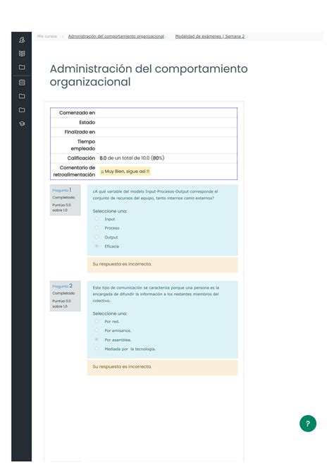 Solution Administraci N Del Comportamiento Organizacional Examen