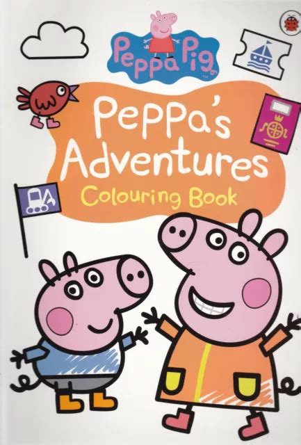 PEPPA PIG COLOURING Book Peppa S Adventures EUR 5 84 PicClick IT