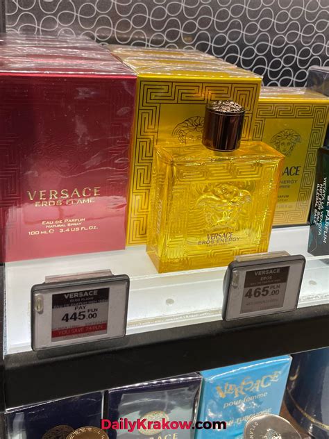 Krakow Airport duty free prices. Alcohol, perfume