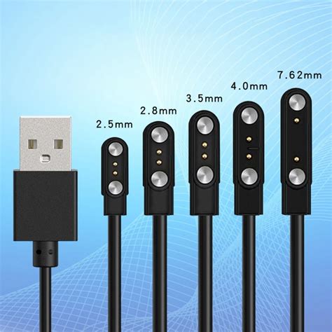 Pin Strong Magnetic Charge Cable Usb Charging Line Cord Rope Black