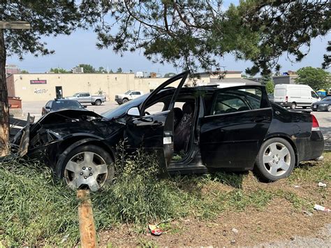 Crash Sends Driver To Hospital Barrie Police