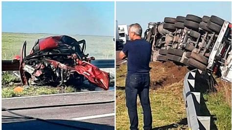 Accidente fatal en la ruta 5 en cercanías de Trenque Lauquen Zonal