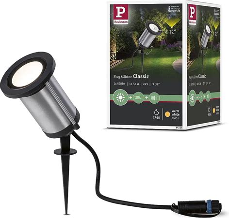 Paulmann Led Garden Spotlight Classic Single Spot Instruction Manual