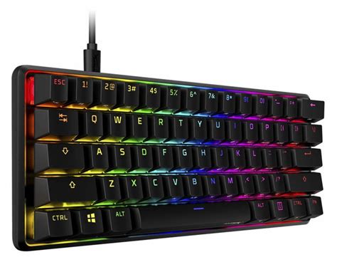 Клавиатура HYPERX Alloy Origins 60, без русского алфавита, с русскими ...