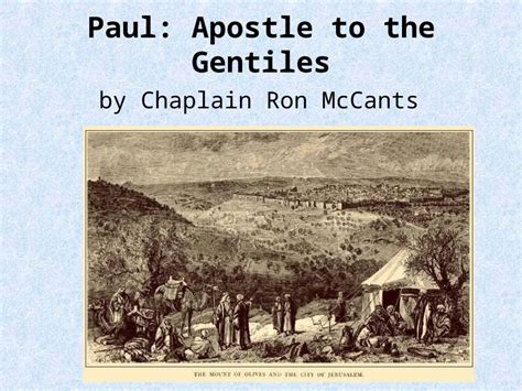 (PPT) Paul: Apostle to the Gentiles - DOKUMEN.TIPS