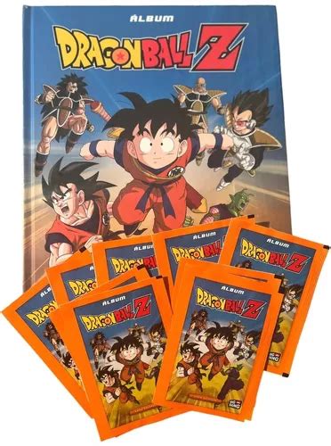 Lbum Tapa Dura Dragon Ball Z Saga Saiyajin Sobres Cuotas Sin