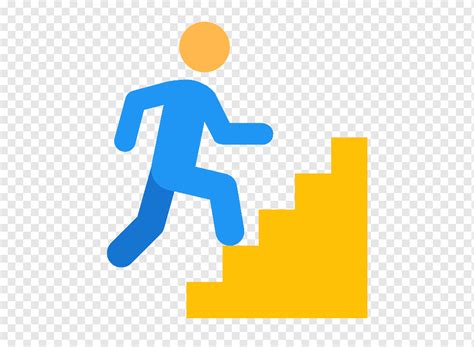 Stairs Computer Icons Stair Climbing Organization Stairs Blue Angle