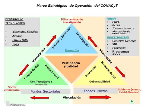 Consejo Nacional de Ciencia y Tecnología Dirección Adjunta de Formación