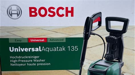 Bosch Universal Aquatak High Pressure Washer Unboxing Cleaning