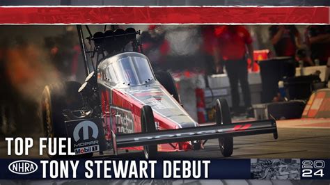 Tony Stewart Makes Top Fuel Debut