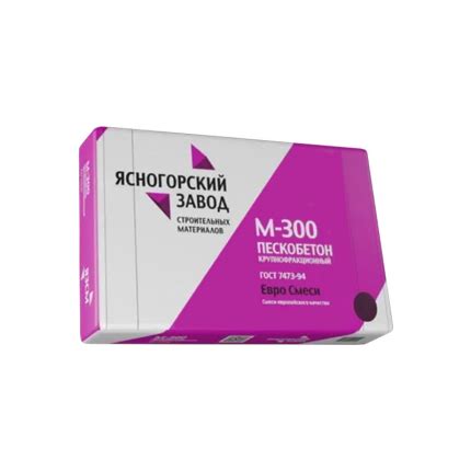 Смесь пескобетон М300 25 кг