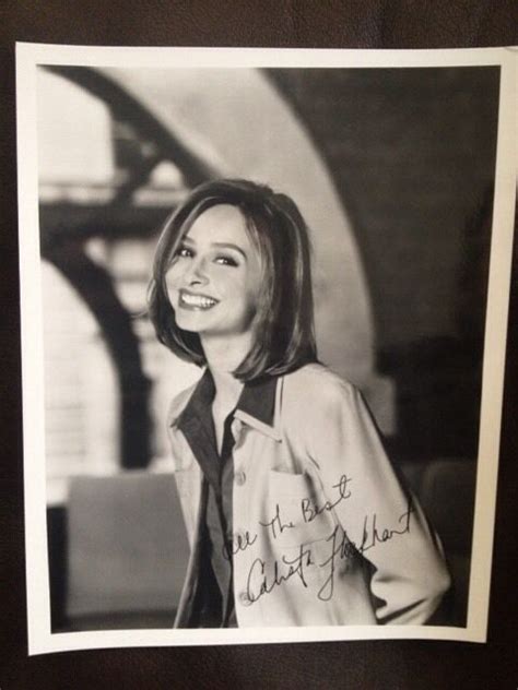 Calista Flockhart ~ 8x10 Hand Signed Autograph ~ Ally Mcbeal Ebay