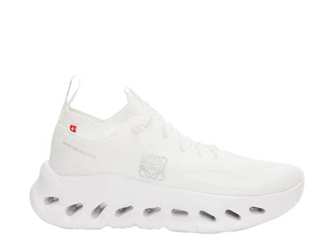 Loewe Cloudtilt Sneaker In Polyester All White