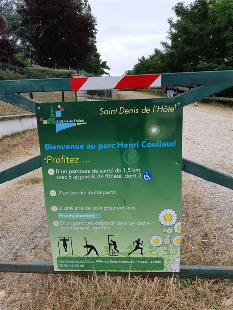 Parcours Sportif Au Parc Henri Coullaud De Saint Denis De L H Tel Val