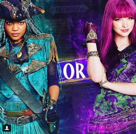 Mal And Uma Descendants Wicked World Disney Channel Descendants