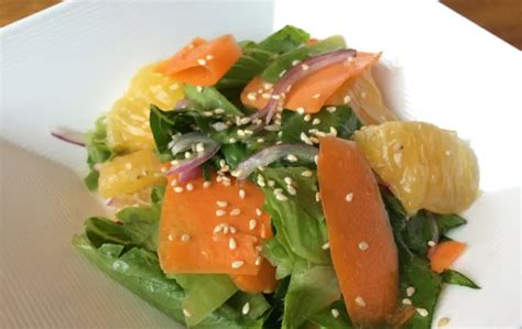 Orange and Carrot Salad Recipe - FoodsDiary