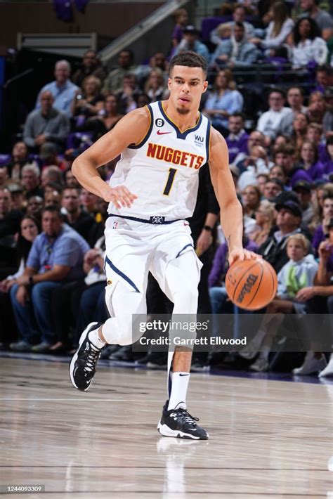 Michael Porter Jr 1 Of The Denver Nuggets Dribbles The Ball During