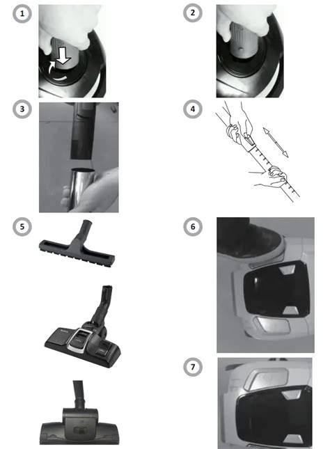 Amica VM 7012 Vacuum Cleaner Instruction Manual