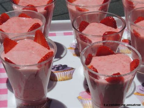 Recettes De Mousse Aux Fraises