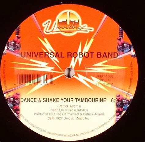 UNIVERSAL ROBOT BAND Dance And Shake Your Tambourine Vinyl At Juno