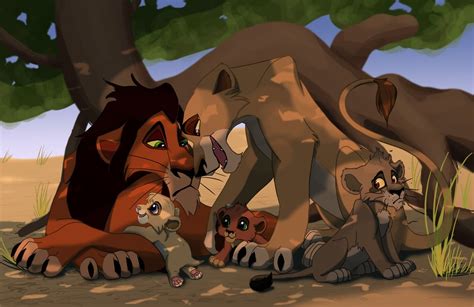 Scar's Family - Scar and Zira Fan Art (24632606) - Fanpop