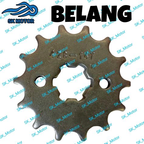 428 14t~15t Suzuki Belang R 150 Raider Fi 150 Gsx R Gsx S Front Racing Sprocket Spoket