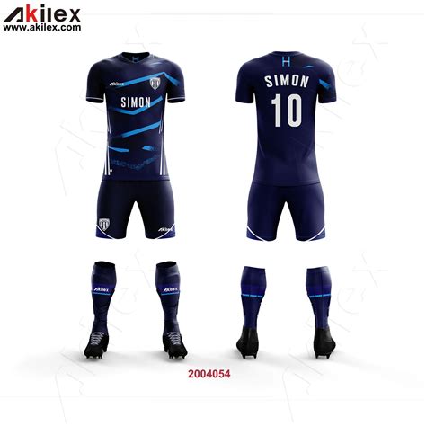 Soccer Uniform With Set Sublimation Sportswear Wholesale Custom Soccer