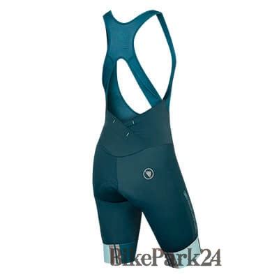 Damskie Spodenki Rowerowe Endura Fs Pro Bibshort Ds Zielone