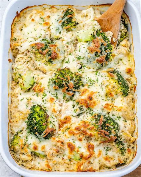 Video Creamy Chicken Broccoli Casserole Clean Food Crush