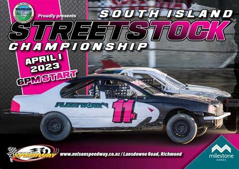 Nelson Speedway Season Calendar