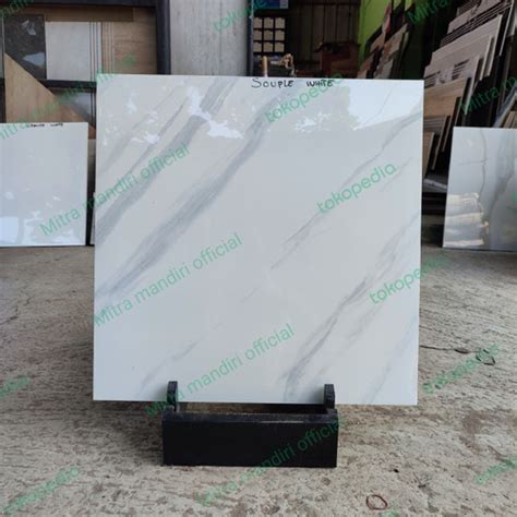 Jual Granite Lantai 60x60 Souple White Magia Glossy Kw3 Dus Polos