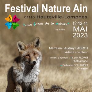 Affiche Du Festival Nature Ain