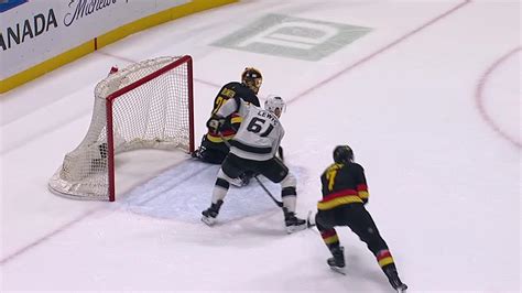 LAK VAN Lizotte Scores Goal Against Casey DeSmith Los Angeles Kings