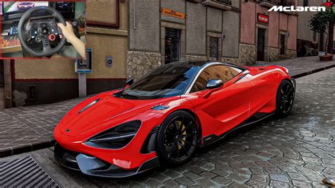 Siêu Xe Mclaren 765 Lt 1200 Hp Forza Horizon 5 Logitech G29 Gameplay Youtube