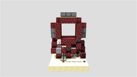 3x3-redstone-door - Download Free 3D model by madexc [58d00ef] - Sketchfab