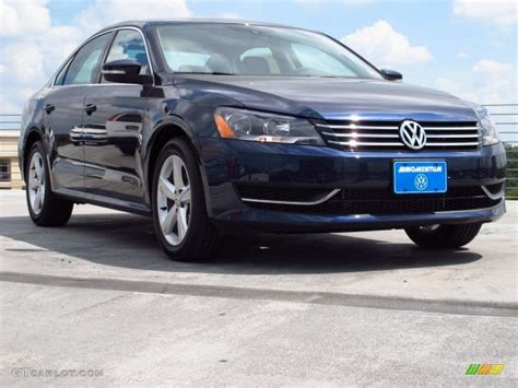 2014 Night Blue Metallic Volkswagen Passat 2 5l Se 85499548 Car Color Galleries