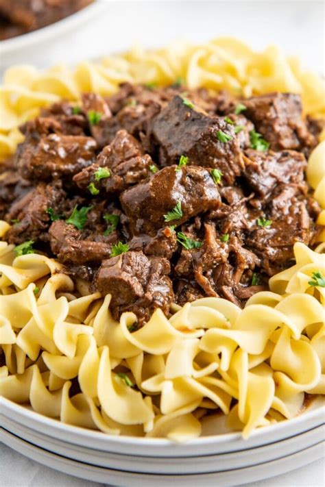 The Best Crockpot Beef Tips Recipe Easy Dinner Ideas