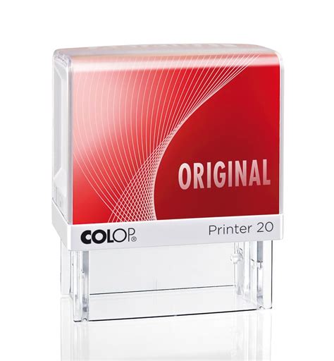 Colop Printer Stempel 20 Lagertext Original Stempel Fabrik De