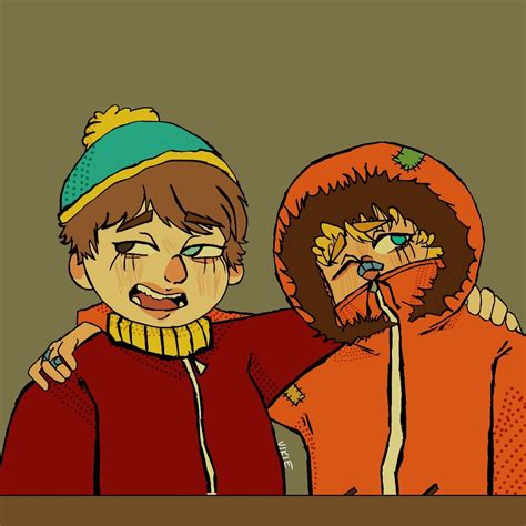 Kenny and Cartman fanart | kenman