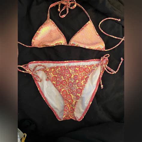 Victorias Secret Sequin Bikini Gem