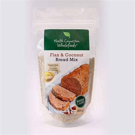 Health Connection Wholefoods Flax And Coconut Bread Mix G Heal