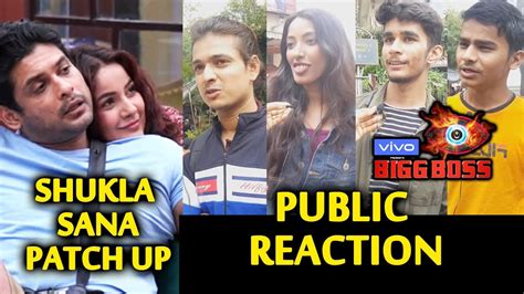 Bigg Boss Siddharth Shukla And Shehnaz Patch Up Public Reaction