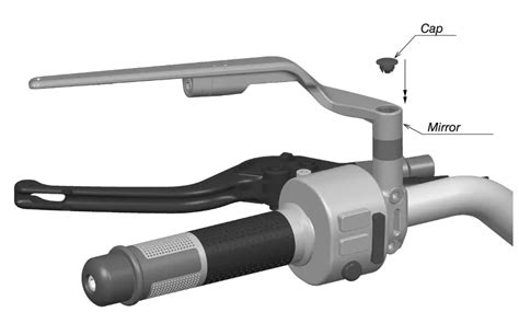 Rizoma BSN910 Stealth Mirror Mounting Kit For Naked User Manual