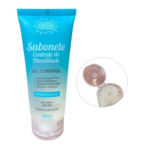 Sabonete L Quido Facial Controle De Oleosidade Super Poderes Ml