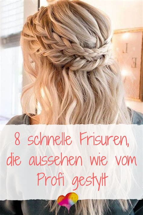 Schnelle Frisuren 5 Minuten Looks Zum Nachstylen LOVE THIS LOOK