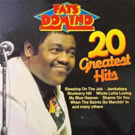 Fats Domino Greatest Hits Hot Vinyl