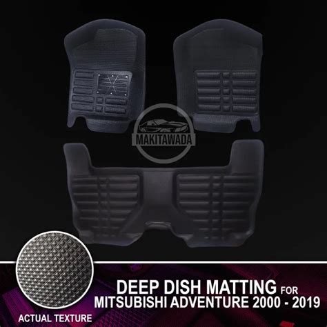 Mitsubishi Adventure Premium Deep Dish Matting Lazada Ph