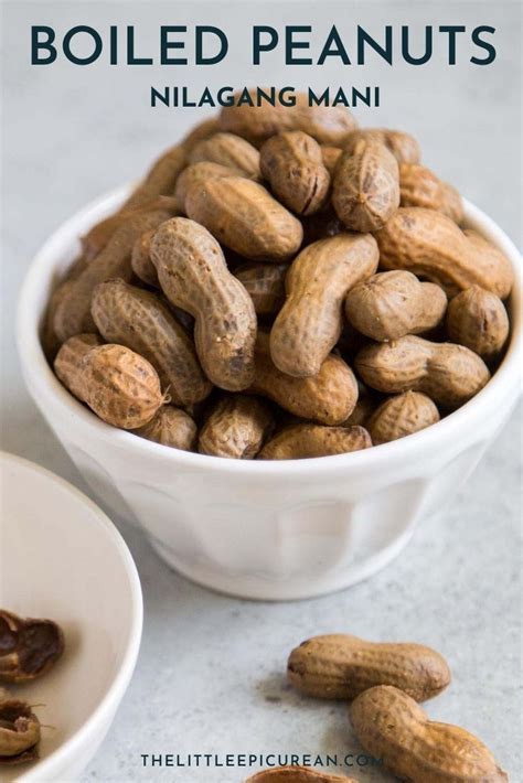 Boiled Peanuts Nilagang Mani Recipe Asian Street Food Delight